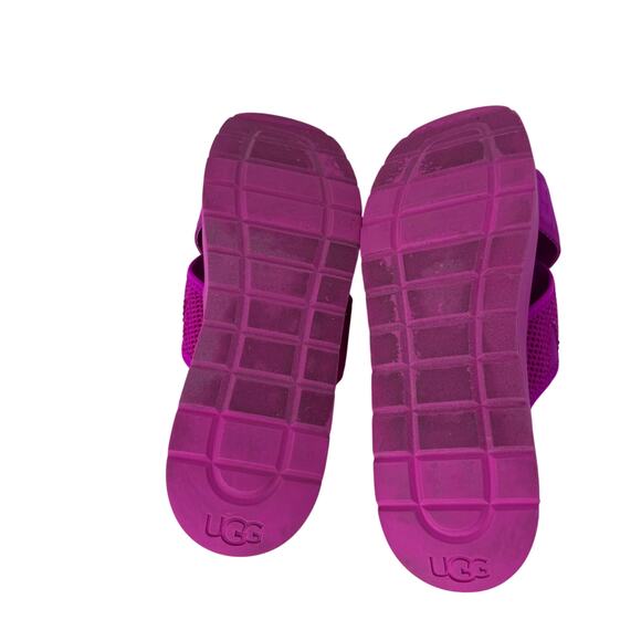 UGG Emily Mesh Slides Slipper Square Toe Slip-On 1119491 Pink Womens Size 7.5 - Picture 4 of 7
